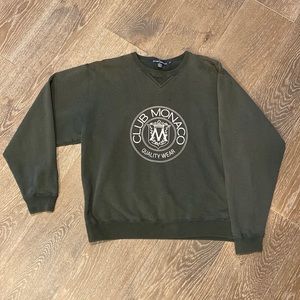 Vintage Club Monaco Sweatshirt - medium